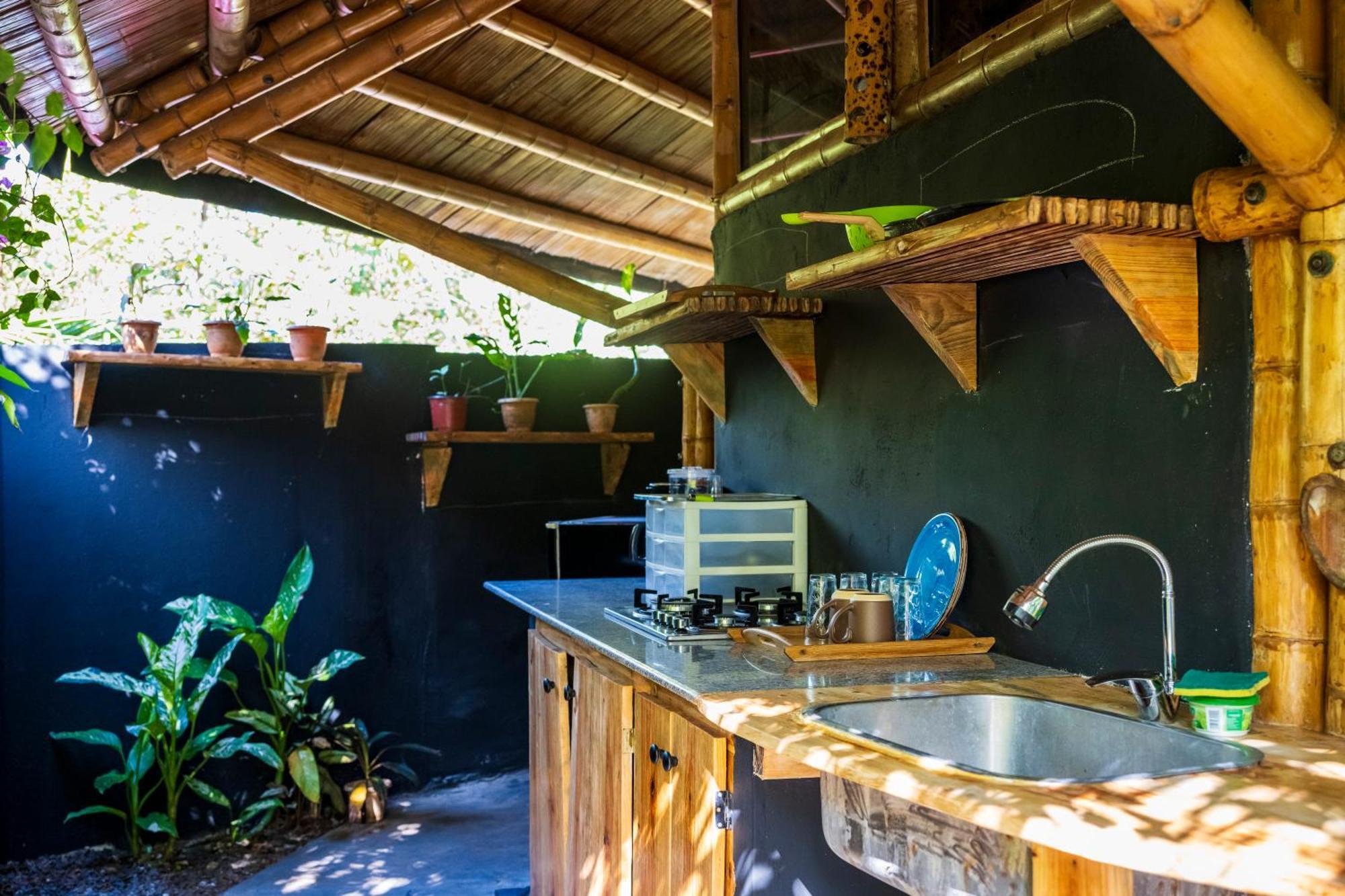 Eco-Lodge Deseo Bamboo Santa Catalina Dış mekan fotoğraf