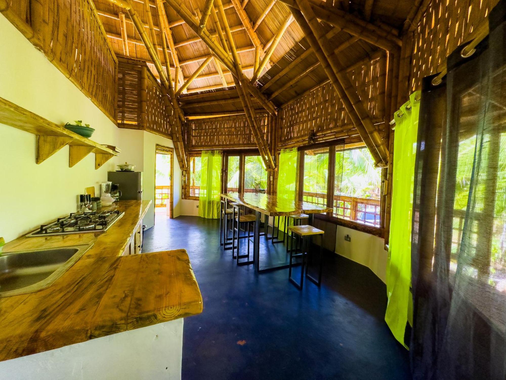 Eco-Lodge Deseo Bamboo Santa Catalina Dış mekan fotoğraf